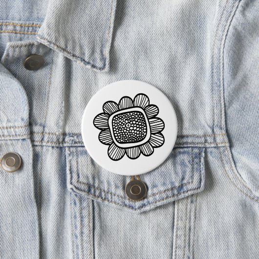 Doodle-Blume Button (Beispiel)
