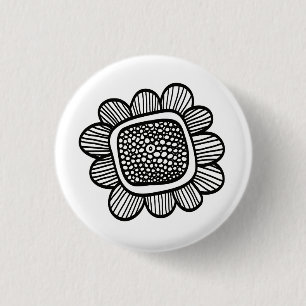 Doodle-Blume Button