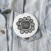 Doodle-Blume Button (Beispiel)