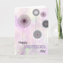 Doodle Blume Feiertagskarte