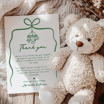 Doodle Bow Whimsical Baby Dusche