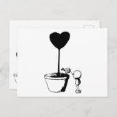 Doodle Boy - Liebe Kultivierung Postkarte (Vorne/Hinten)