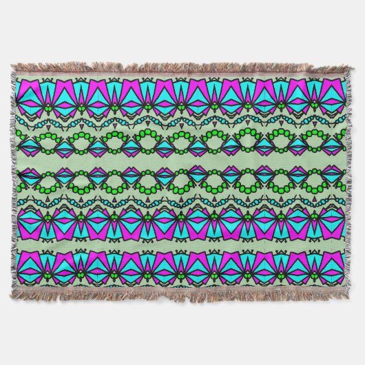 Doodle Bug Blume Decke (Vorderseite)