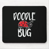 Doodle Bug Ladybug Funny Doodle Mousepad (Vorne)