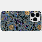 Doodle-Bugs auf Schiefergrau Case-Mate iPhone Hülle (Rückseite (Horizontal))