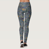 Doodle-Bugs auf Schiefergrau Leggings (Rückseite)