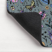 Doodle-Bugs auf Schiefergrau Mousepad (Ecke)