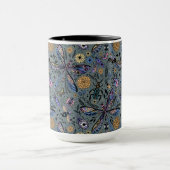 Doodle-Bugs auf Schiefergrau Tasse (Zentrum)