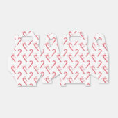 Doodle Candy Cane Pattern Tasse Geschenkschachtel (Ungefaltet)