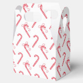 Doodle Candy Cane Pattern Tasse Geschenkschachtel (Geöffnet)