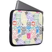 Doodle-Case für Notebooks und Tablet-PCs Laptopschutzhülle (Vorne Rechts)