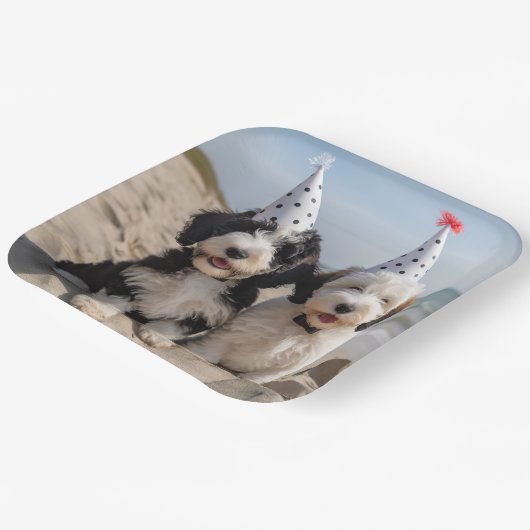 Doodle Celebration Teller (Gewinkelt)