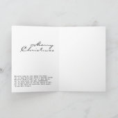 Doodle Christmas Card Feiertagskarte (Innenseite)