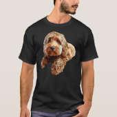 Doodle Cockerpoo Cockapoo Spoodle Niedlicher Welpe T-Shirt (Vorderseite)