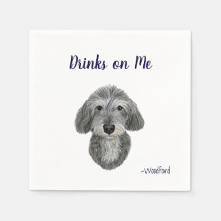 Doodle Cocktail Napkins Serviette