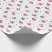 Doodle Daisis and Dots Geschenkpapier (Ecke)