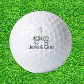 Doodle Daughter & Son Golf Geschenk Golfball