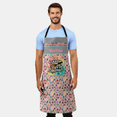 Doodle Delicious Whisk Pastel Art Schürze (Getragen)