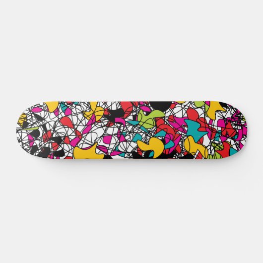 Doodle Design Skateboard (Horizontal)