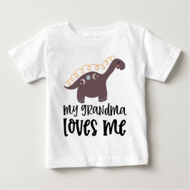 Doodle Dino 🦖 meine Oma-Lieben Baby T-shirt