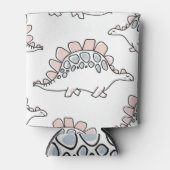 Doodle Dinosaurier: Handgezogener Spaß. Dosenkühler (Vorderseite)