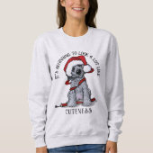 Doodle Dog Christmas Sweatshirt (Vorderseite)