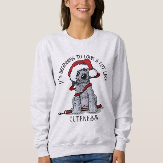 Doodle Dog Christmas Sweatshirt (Vorderseite)