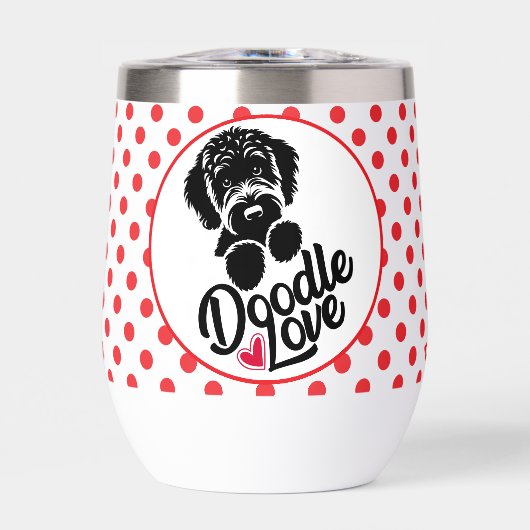 Doodle Dog Liebe (Vorderseite)