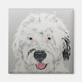 Doodle Dog Magnet (Vorne)