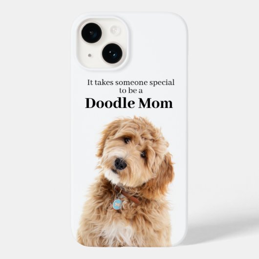 Doodle Dog Mama Case-Mate iPhone Hülle (Rückseite)