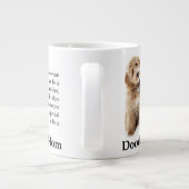 Doodle Dog Mama Jumbo-Tasse (Rückseite)