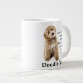 Doodle Dog Mama Jumbo-Tasse (Vorderseite Rechts)