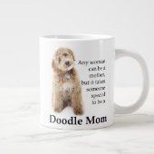 Doodle Dog Mama Jumbo-Tasse (Rechts)