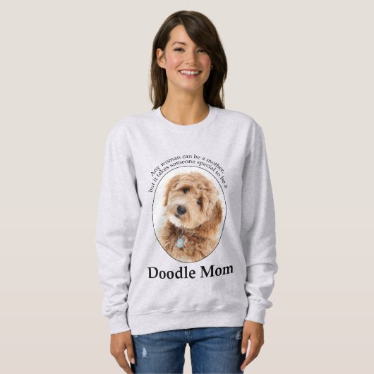 Doodle Dog Mama Sweatshirt (Vorne ganz)