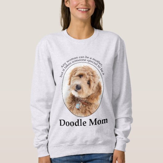 Doodle Dog Mama Sweatshirt (Vorderseite)