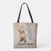 Doodle Dog Mama Tasche (Rückseite)