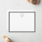 Doodle Dog Mitteilungskarten (Vorderseite/Rückseite Beispiel)