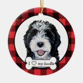 Doodle Dog Ornament (Vorne)
