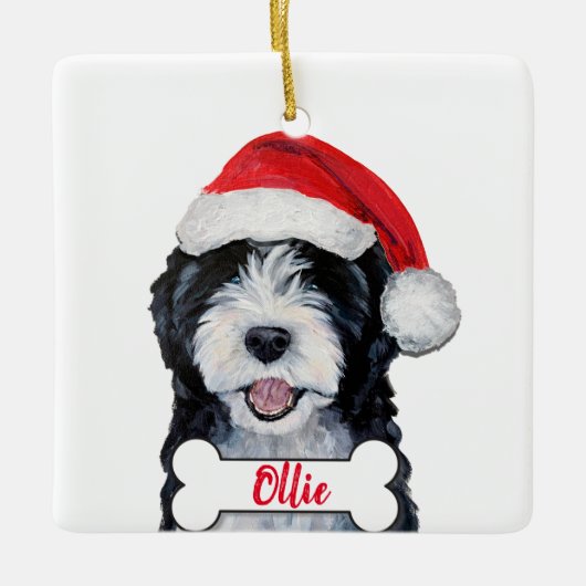 Doodle Dog Ornament (Vorderseite)