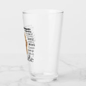 Doodle Dog Tracks Glas (Links)