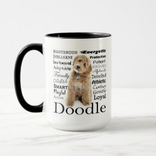 Doodle Dog Tracks Tasse