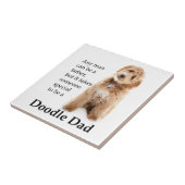 Doodle Dog Vater Fliese (Seite)