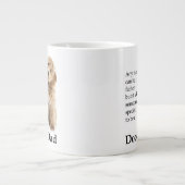 Doodle Dog Vater Jumbo-Tasse (Vorderseite)