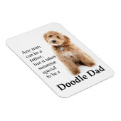 Doodle Dog Vater Magnet (Rechte Seite)