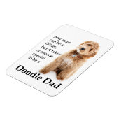 Doodle Dog Vater Magnet (Linke Seite)