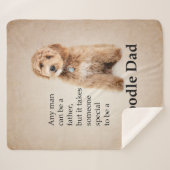 Doodle Dog Vater Sherpadecke (Vorderseite (Horizontal))