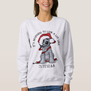 Doodle Dog Weihnachten Sweatshirt