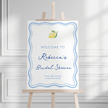 Doodle Dolce Vita Lemon Dusche Begrüßungszeichen
