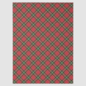 Doodle Doodle Holiday Weihnachten Kariert Seidenpapier (Vorderseite)