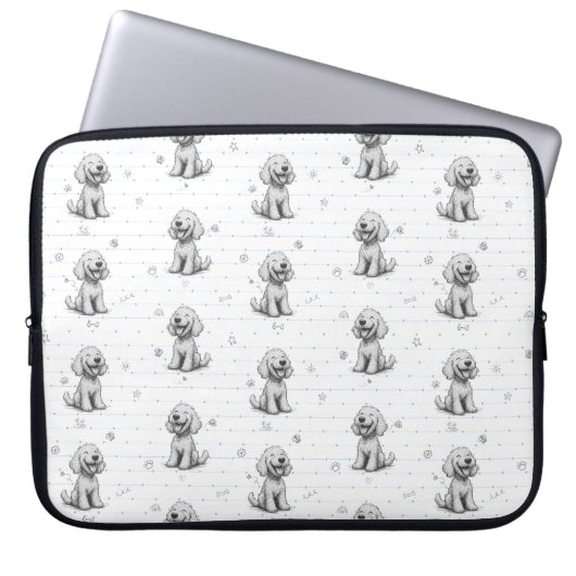 Doodle Doodle Laptop Case (Vorderseite)